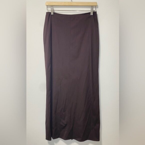 Jil Sander Long Skirt Made in Italy – Brown – Approx Size M - Picture 2 of 9